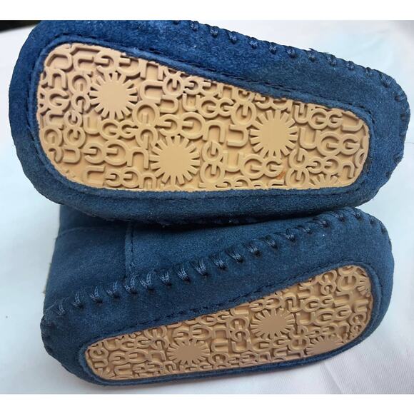 UGG AUSTRALIA TODDLER BOOTS SZ. 0/1 Blue Baby UGG Boots Velcro - Picture 4 of 10